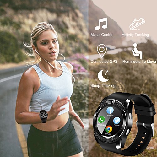 Bluetooth Smart Watch Wasserdicht Handy-uhr Sport Smartwatch Uhr Phone Touchscreen Armbanduhr Smart Uhr Telefon Kompatible IOS Andriod Iphone Smartphones