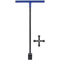 Adattatore Girevole Per Rubinetto Fackelmann 1 Pollice | Plastica Cromata In Nero | Made In Germany