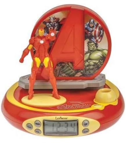 3D Spiderman Digital Wecker Mit Nachtlicht - Kinderwecker Mit Superhelden Design