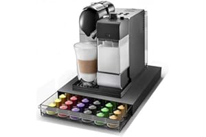 ABEBA Tavola Swiss 5049036 Cassetto Distributeur pour 60 Capsules Nespresso Plastique Multicolore 39 x 28 x 4,5 cm