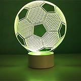 Optical Illusion 3D Football Lamp – Fußball Lampe - 2