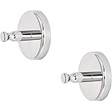bremermannLucente Bathroom Range - 2-Piece Hand Towel Hook Set in Chrome-Plated Stainless Steel