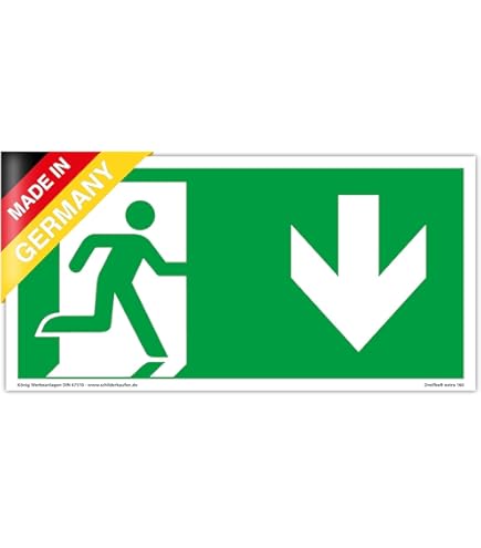 Scudo BZ a nora DIN 4066 in alluinio 10,5 x 29,7 c (Brand elde