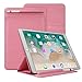 Produktbild iPad Pro 10.5 Case Cover, elecfan iPad Pro 10.5 Hülle Apple Pencil Halter Ultradünne Mikrofaser Futter Tri-fold Ständer Tasche Hülle Schutzhülle für iPad Pro 10.5 Zoll (iPad Pro 10.5, Rosa)
