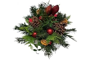 echte Blumen von Flora Trans - Weihnachtsstrauß mit Amarylles - Verschicken Sendung Lieferung innerhalb von 1-2 Werktage
