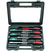 Wert W 2230, Screwdriver/Bits End Set (21 Pieces), Black, Green, Red
