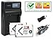 Produktbild LOOKit Set - inkl. 4in1 Ladegerät mit micro USB Anschluss + 2x LOOKit Premiumakku NP-BX1 (1190mAh, 3.6V) + Dual USB Lader + KFZ USB Lader-- für Sony DSC-RX100M5, Sony FDR-X3000R, Sony DSC HX80, Sony HDR-AS50 , Sony DSC-RX100M4, Sony FDR-X1000, HDR-MV1, Sony HX90V, Sony HX90, Sony WX500, Sony HDR-AS200V