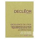 Decleor Excellence De L'Age Regenerating Eye and Lip Cream 15ml