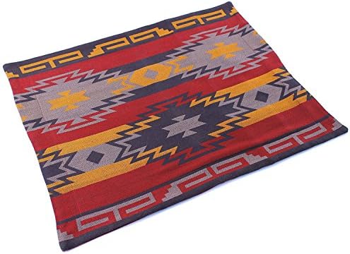 Splendid Exchange Southwestern Bedding Trail Blazer Collection, Mix and Match, Reversible Pillow Sham, Trail Blazer Red and Gray