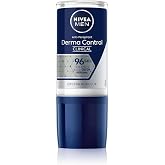 NIVEA MEN Erkek Roll on Deodorant Derma Control Clinical 50 ml,96 saat &uuml;st&uuml;n koruma,Anti-perspirant,C Vitamini,Ekstra Kuruluk