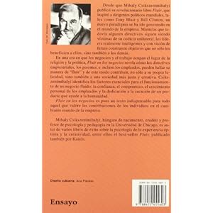 Fluir en los negocios: Liderazgo y creación en el mundo de la empresa