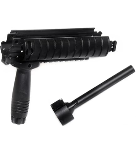 Airsoft Parts 5KU STI Style Nylon Pistol Grip Poignée de Pistolet en Nylon pour Tokyo Marui Hi-Capa 5.1 4.3 GBB Pistol Red Rouge
