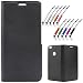 DMG Premium PU Leather Flip Cover Case for Letv Le 1S (Black) + Mini Touch Screen Stylus RS.398.00