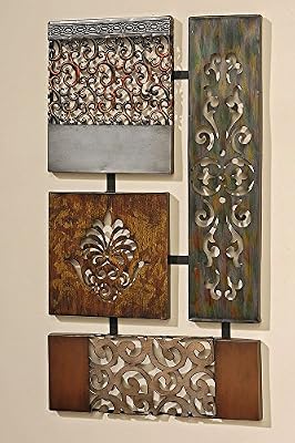 Boltze Décoration Murale en Fer laqué 68 cm
