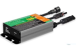 SOGTICPS 120W Solar Micro Inverter MPPT Grid Tied Micro Inverter PV Eingang DC16-26V AC230V Ausgang Kleines Solarsystem für 12V Solarpanel