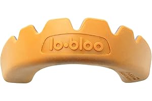 lobloo PRO-FIT Patent Pending, Professional Dual-Density impressionless Mouthguard for High Contact Sports as MMA, Hockey, Football, Rugby. Medium 10-13yrs, Orange