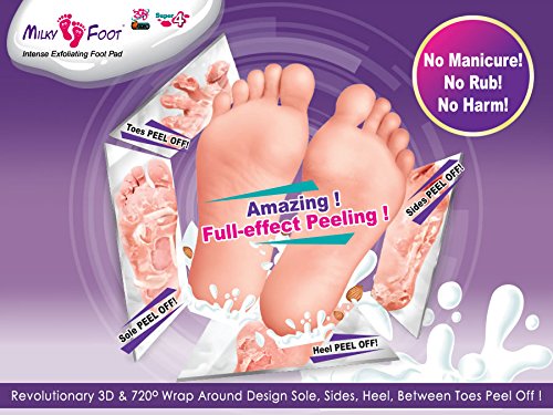 Milky Foot - Intense Exfoliating Foot PAD - New Improved Formula