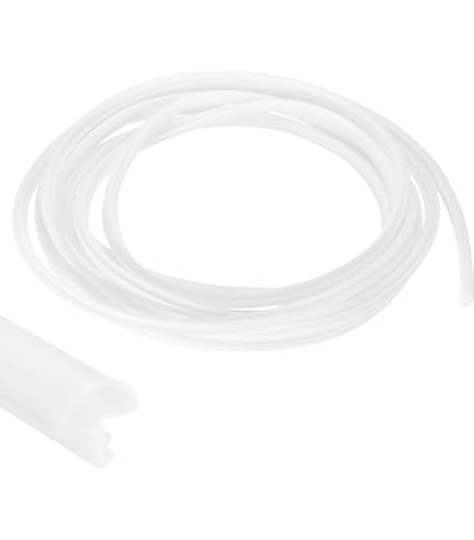 PATIKIL 16.4-Foot Weather Stripping Door Seal 3/8-Inch Dia Bulb Bubble Shape Kerf Mount Door Sealing Tape For Door Frame Slot Sealer Window Insulation White - View #8