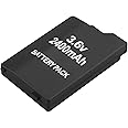 SKEIDO 1PCS 3.6V Gamepad Battery For PSP 2000 PSP 3000 PSP2000 PSP3000 PlayStation Portable Controller Replacement Cells (2400mAh)