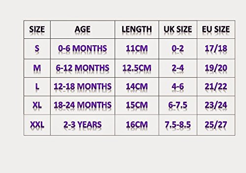 MiniFeet Premium Weich Leder babyschuhe 0-6, 6-12, 12-18, 18-24 Monate und 2-3, 3-4 Jahre - 4