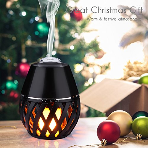 Luftbefeuchter-Aroma-Diffuser-150ml-LED-Lampe-Humidifier-Aromatherapie