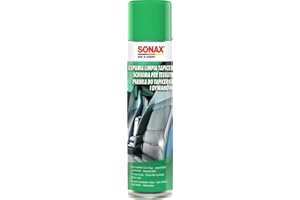 SONAX Espuma limpiadora para tapicerías y alfombras (400 ml). Renueva los colores. Para alfombras y asientos del coche | N.° 03062000-820