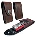 Produktbild Victorinox Personalisierte Echtes Leder Swiss Army Pen Messer Gürteltasche mit Haken-und-Loop Fastener (5-8 layers) - Braun