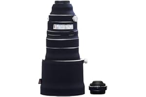 LensCoat Objektivdeckel für Fuji XF 200mm f/2 R LM OIS WR Objektiv mit XF 1.4X TC F2 WR Telekonverter Kit, schwarz