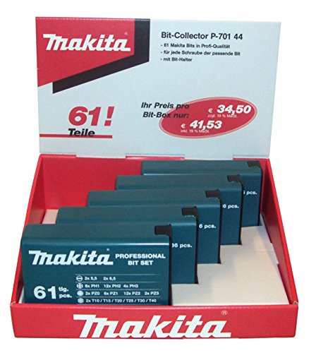 Makita P-70144 Bit-Set 61 Stck - 2