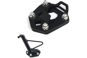 REARACE Motorcycle Kickstand Enlarger Compatible with Royal Enfield Himalayan 2020-2023, Foot Side Stand Enlarger Kickstand Extension