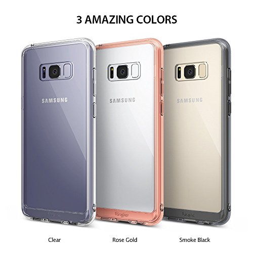 Funda Samsung Galaxy S8 Plus 2017 Ringke FUSION Protector de TPU Con Parte Posterior Transparente de PC Carcasa Protectora Biselada - Transparente Clear reviews Funda Samsung Galaxy S8 Plus 2017 Ringke FUSION Protector de TPU Con Parte Posterior Transparente de PC Carcasa Protectora Biselada - Transparente Clear
