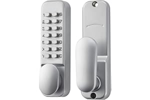 Spotact Cerradura Digital Puerta Proceso de Fundición a Presión de Galvanoplastia de Tres Capas Anticorrosión y Antioxidante No Temen a la Lluvia