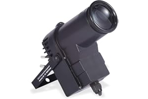 ETEC PROFESSIONAL SHOW EQUIPMENT ETEC LED Pin Spot E10 RGBW 12 Watt 4in1 CREE DMX Punktstrahler schwarz