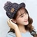 Produktbild Koreanischen Winter Mode Crimpen kleine runde Kappe wenig lässig Joker Mütze Hut Fischer Hut Modewaren junge Studenten Chao,Blau weiß