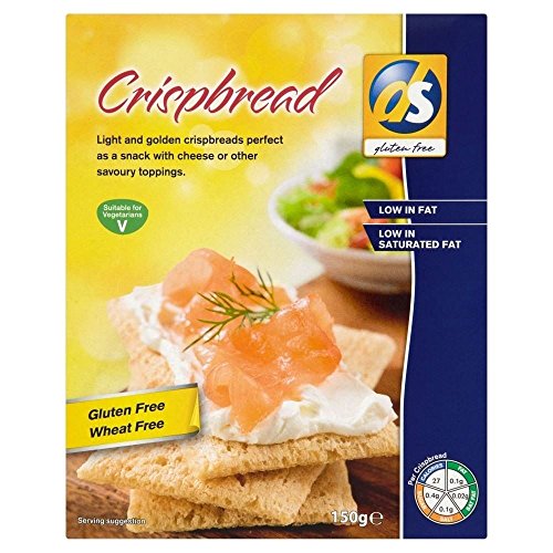 Preisvergleich Produktbild ds glutenfreies Knäckebrot (150g) - Packung mit 2