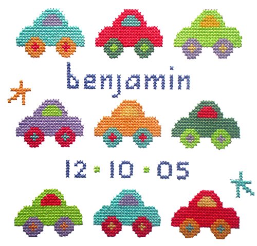 The Stitching Shed Car Sampler Cross Stitch Kit