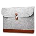 Produktbild Carriea MacBook Air 13.3 Zoll Filz Sleeve Hülle Ultrabook Laptop Tasche für 13'' MacBook Pro/MacBook Air 13/ Pro Retina/ 12,9 Zoll iPad Pro Hülle Grau