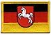 Produktbild Aufnäher Patch Flagge Deutschland Niedersachsen - 8 x 6 cm