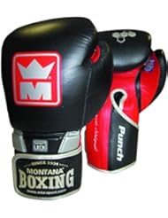 Gants De Boxe Montana X-Boxing - Rouge/Noir - Yuki Sport