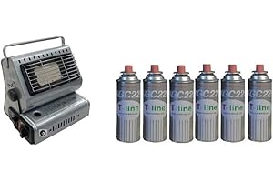 ALTIGASI Prime - Stufa STUFETTA A Gas Portatile Doppia CONNESSIONE Sia CARTUCCE A Gas Sia BOMBOLE + 6 Cartuccia Omaggio