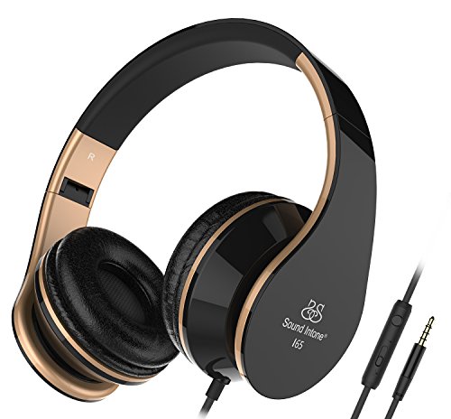 Sound Intone I65 plegable auriculares con cable de audio de 3 5 mm peso ligero lo largo de la oreja los auriculares auriculares con control de volumen en l nea y micr fono para PC Iphone Ipad Samsung Android Negro Oro reviews Sound Intone I65 plegable auriculares con cable de audio de 3 5 mm peso ligero lo largo de la oreja los auriculares auriculares con control de volumen en l nea y micr fono para PC Iphone Ipad Samsung Android Negro Oro