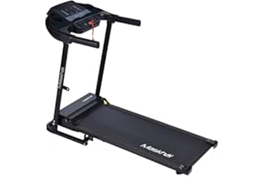 MASKHÄL Cinta de Correr Plegable Home Lite L888, Velocidad Adaptable hasta 10 kh/h, Superficie Carrera 105 cm x 39 cm, Peso Máximo 100 kg, Pantalla LCD