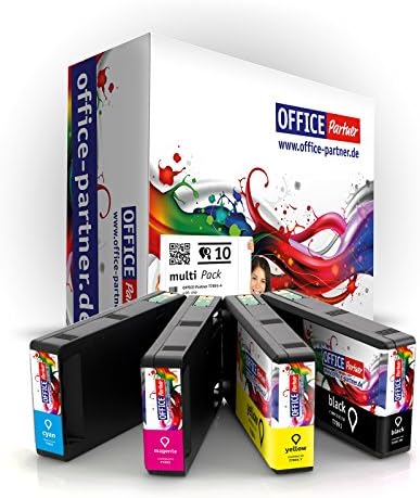 Epson compatible T7891-7894 multipack of 10 high quality Ink Cartridges with CHIP for WorkForce Pro WF-4600 Series WF-4630 DWF WF-4640 DTFW WF-5100 Series WF-5110 DW WF-5190 DW WF-5600 Series WF 5620 DWF WF-5690 DWF