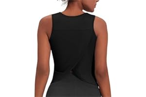 Weardear Damen Tank Top Sommer Sports Shirts Oberteile Frauen Open Back Tank Tops Training Racerback Fitness S-XXL