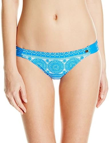 raisins Women's Bali Moon Miami Bikini Bottom, Cabana Blue/Multi, Medium