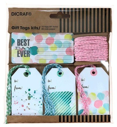 DISOK - Kit Tarjetas   Sellos  Best Ever  - Tarjetas para regalos Scrapbooking  Scrap  Handmade  Sellos  Manualidades para Bodas  Bautizos  Comuniones  Albumes  Decoraci  n regalos