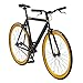Produktbild bonvelo Singlespeed Fahrrad Blizz "Heart of Gold" (XL / 59cm für Körpergrößen ab 181cm)