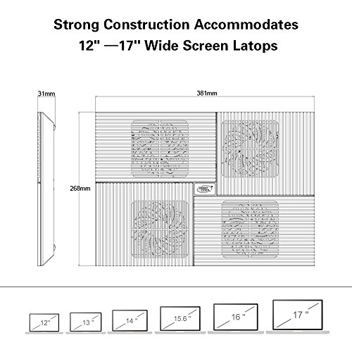 Deepcool DC-Multicore X8 Notebook Cooler - 2