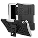Produktbild QiuKui Neue Art-Telefonkästen, für Huawei Mediapad T3 10 2017 9.6 Zoll Tablet (2017 Release) Hyun Muster Dual Layer Hybrid Armor Kickstand 2 in 1 stoßfestem Fall Abdeckung (Farbe : Weiß)