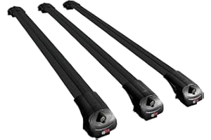 acpar Kompatibel mit Mercedes Vito Tourer (W447) 2014-2025 ACE-1 Relingträger Dachträger Auto Gepäckträger Schwarz Aluminium 3 Stangen